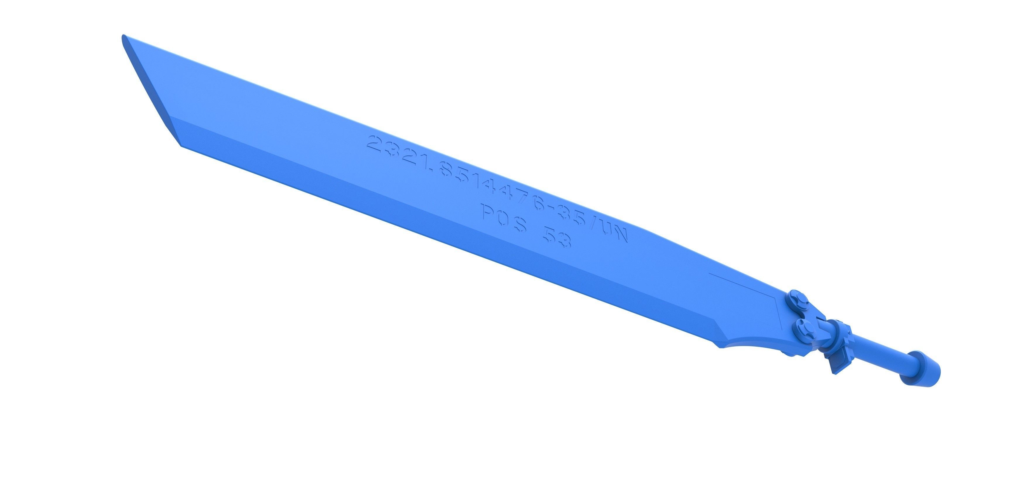 Heli Blade sword from the movie Edge of Tomorrow 2014 3D print model_21