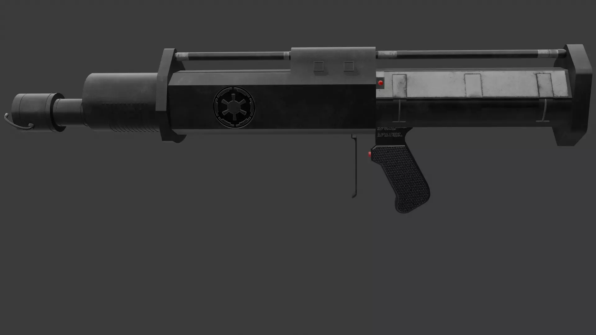 Imperial Oppressor Flamethrower Low-poly 3D model_1