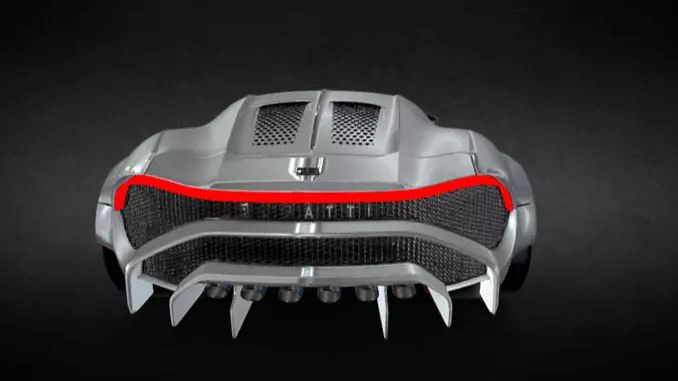 Bugatti la voiture 3D print model
