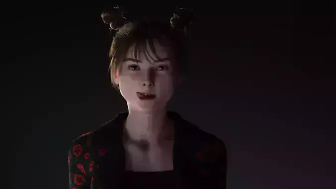 Presenting the female model of people