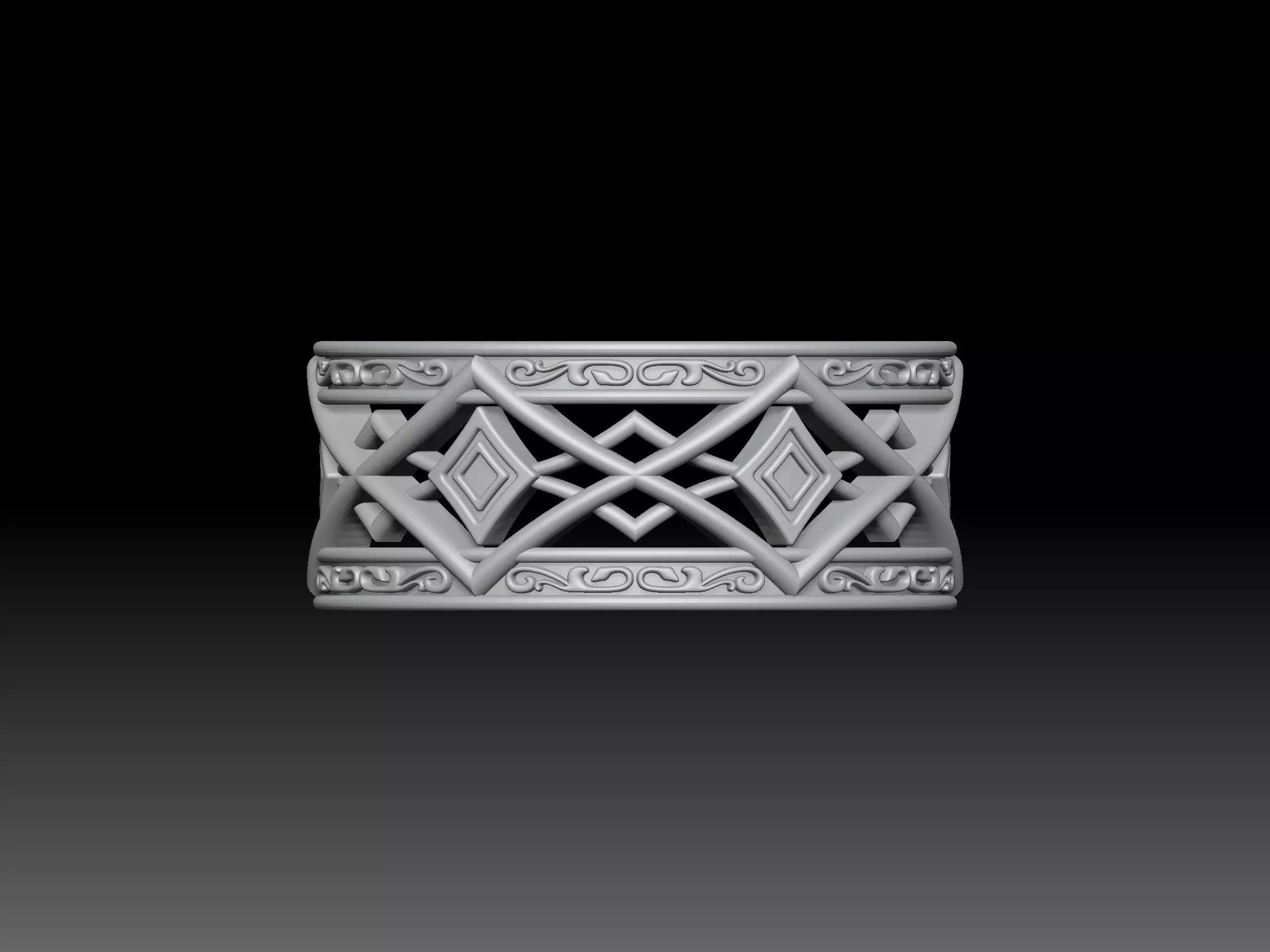 Rings 3D print model_5