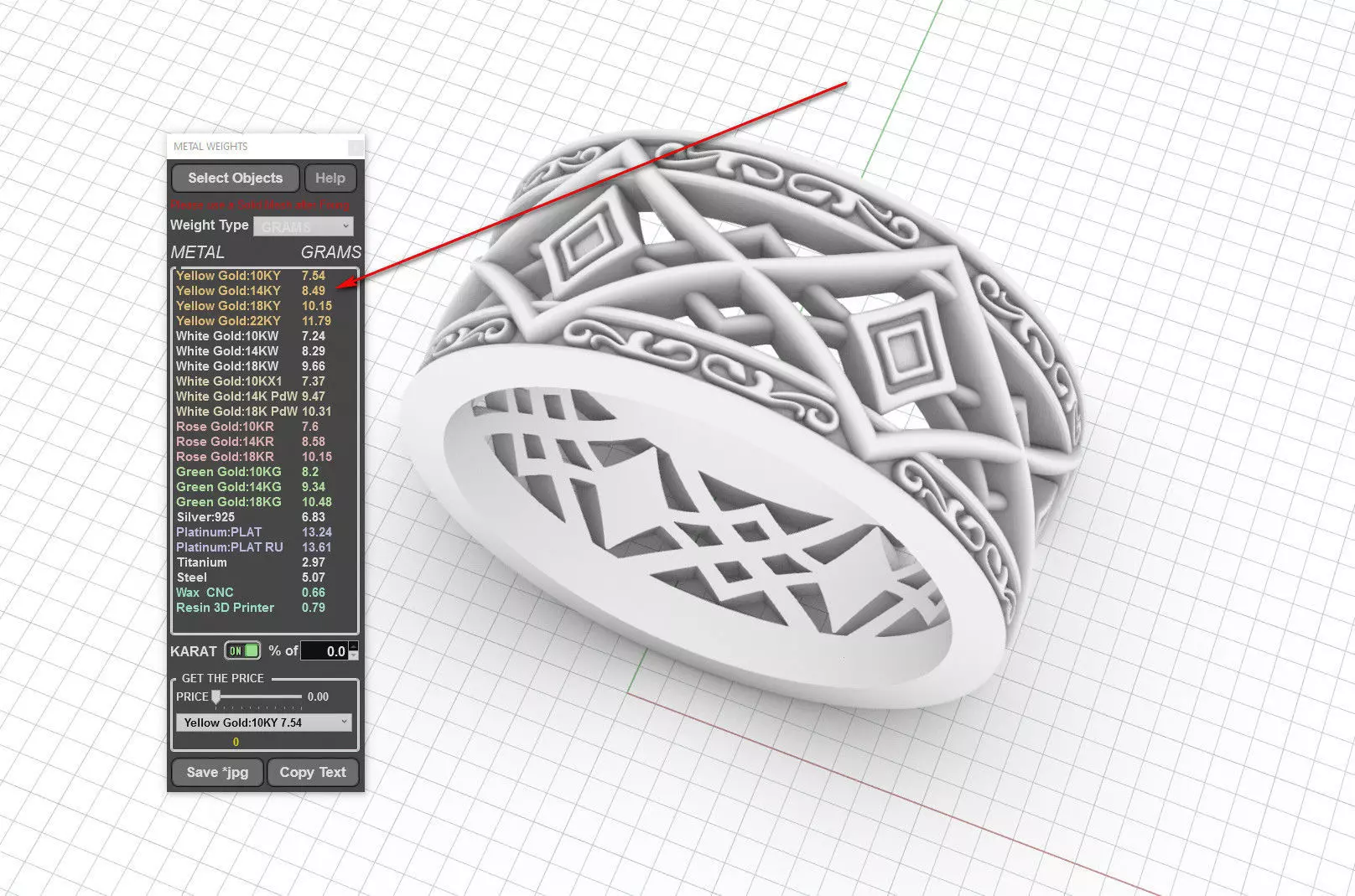 Rings 3D print model_4