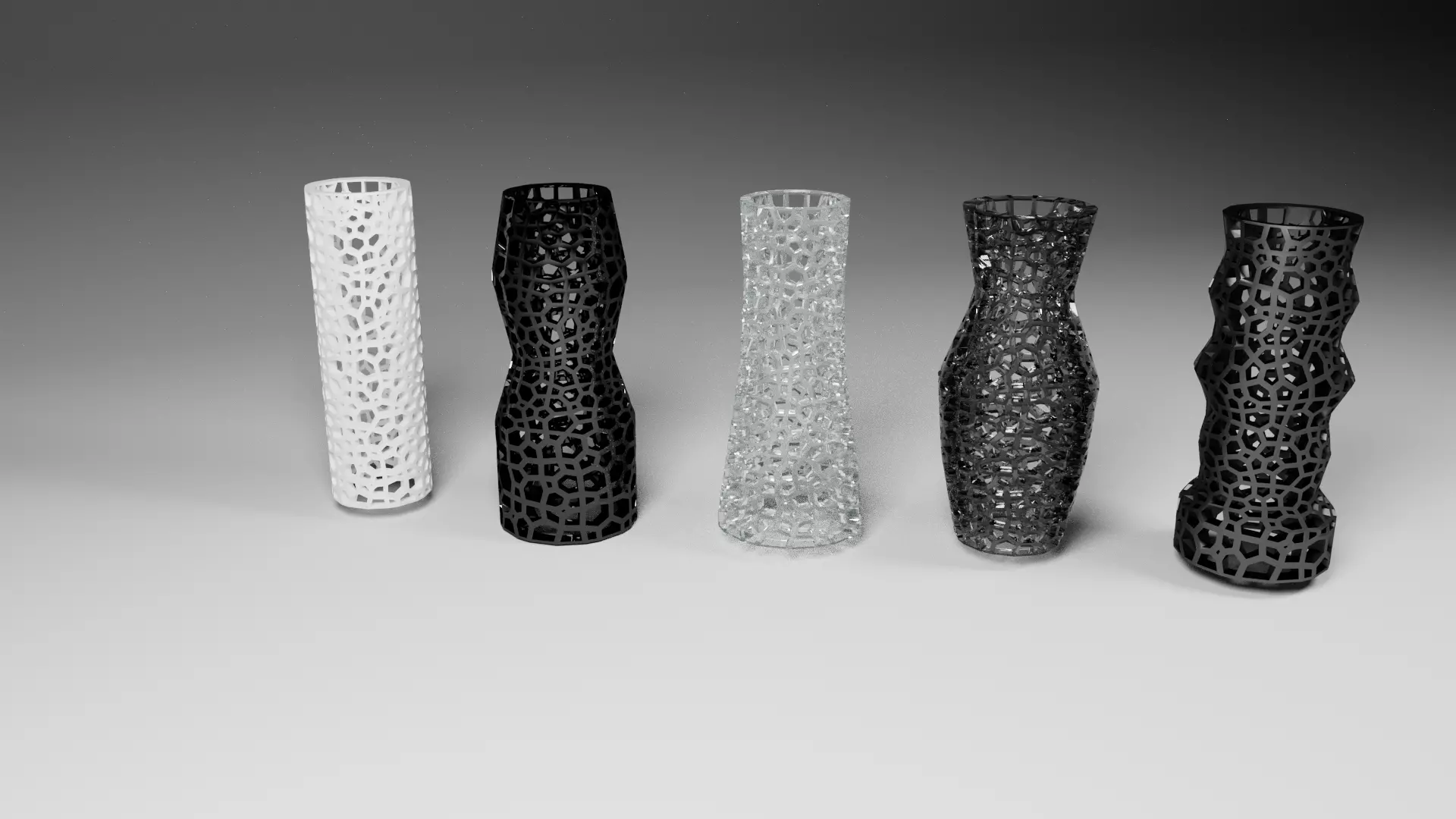 Vase for decoration 3D model_15