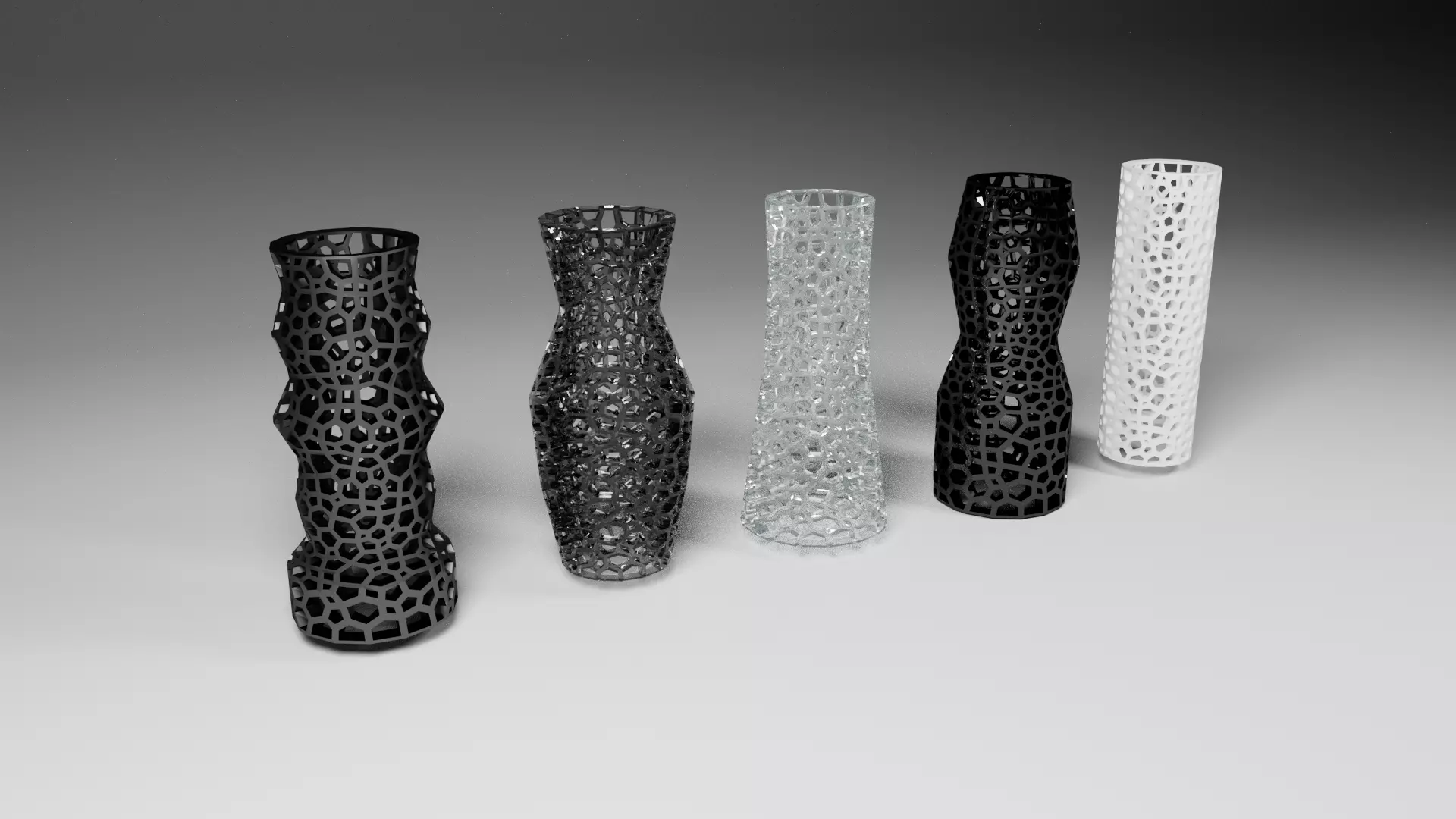 Vase for decoration 3D model_9