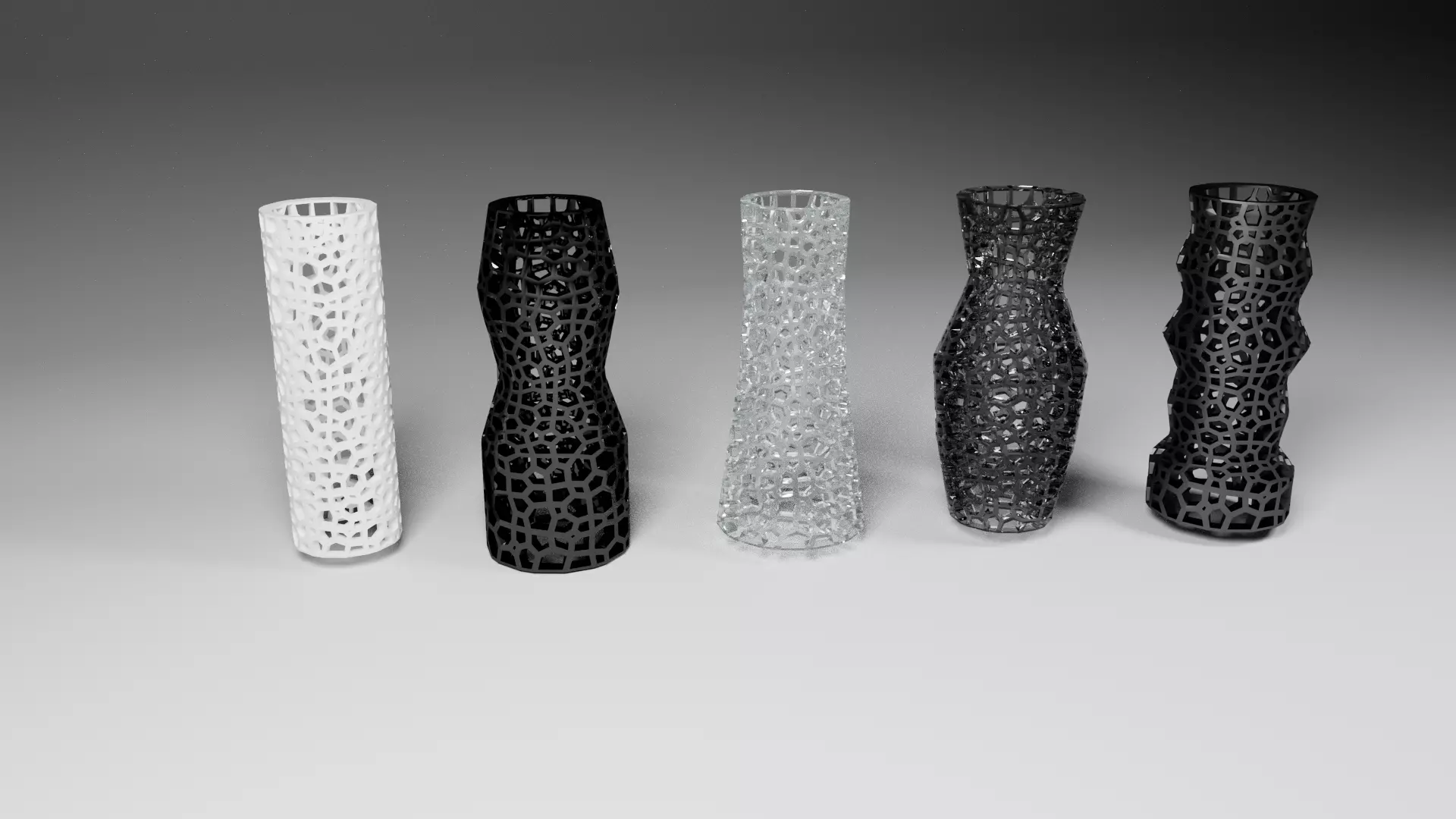 Vase for decoration 3D model_16