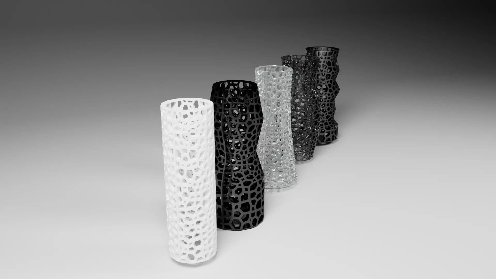 Vase for decoration 3D model_3