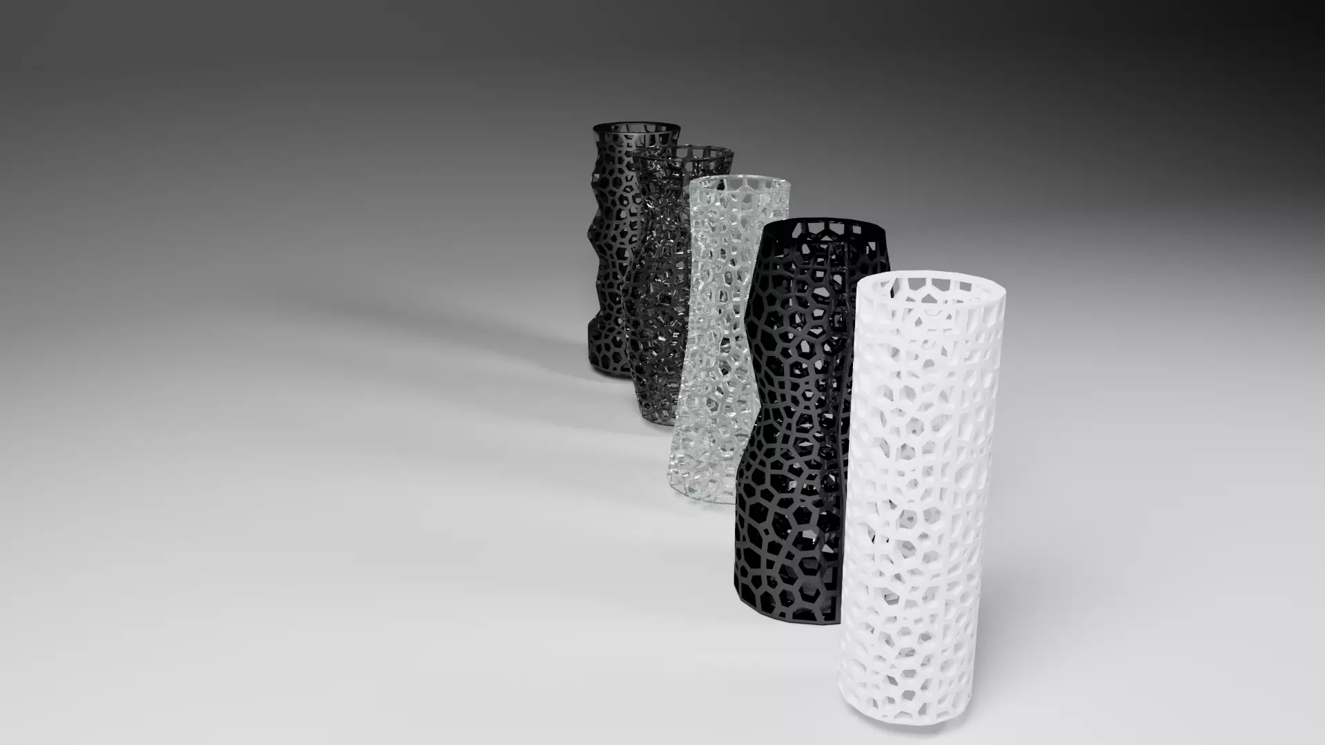 Vase for decoration 3D model_5