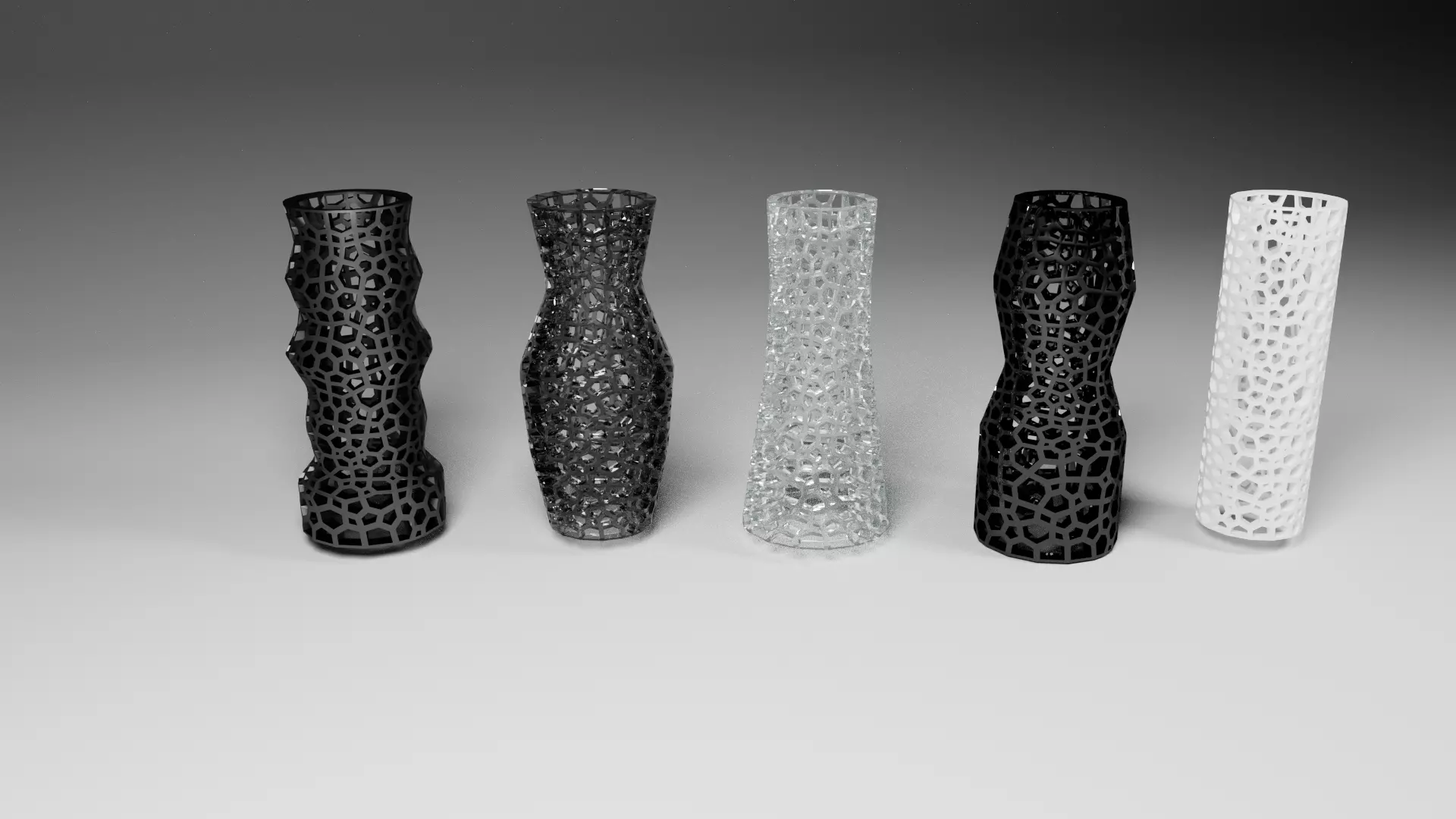Vase for decoration 3D model_8