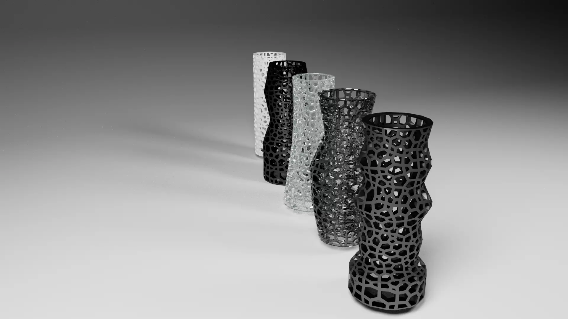 Vase for decoration 3D model_12