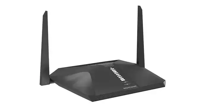 WiFi 6 Router  Wireless Internet Modem 3D Model