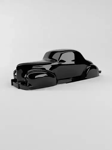 The silhouette of the car 1940 Ford V8 De Luxe Coupe