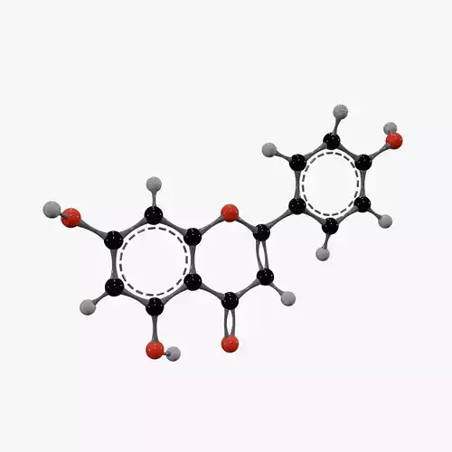 Apigenin Molecule