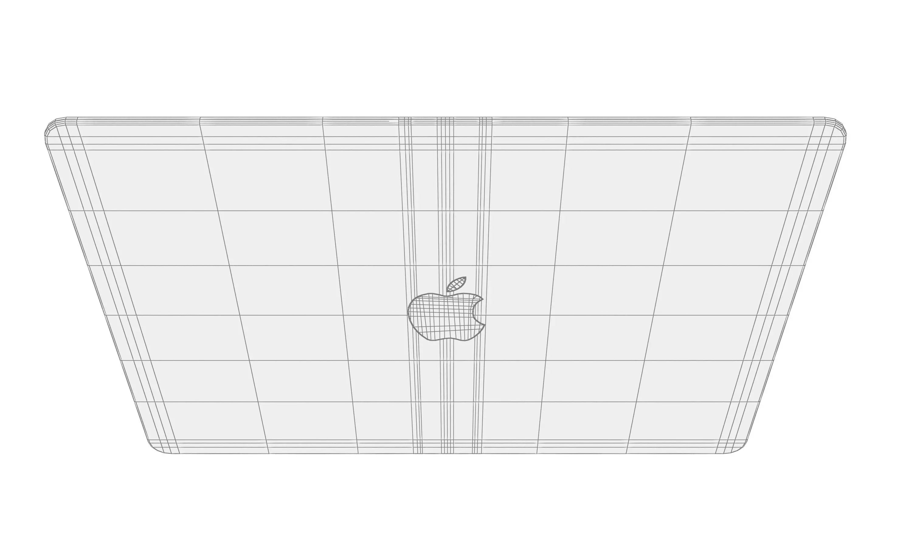 Apple MacBook Air 15 2024 White 3D model_15