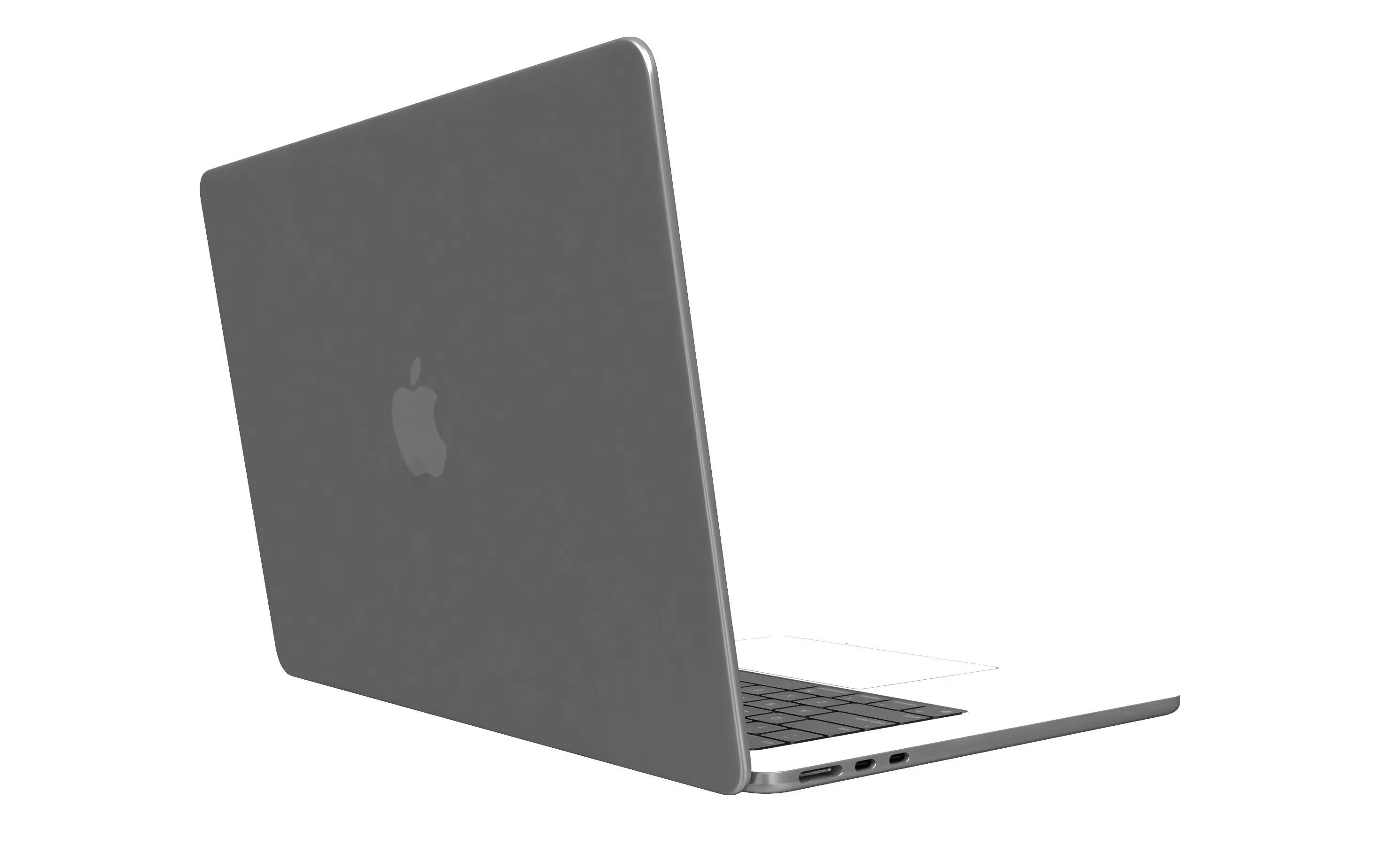 Apple MacBook Air 15 2024 White 3D model_17