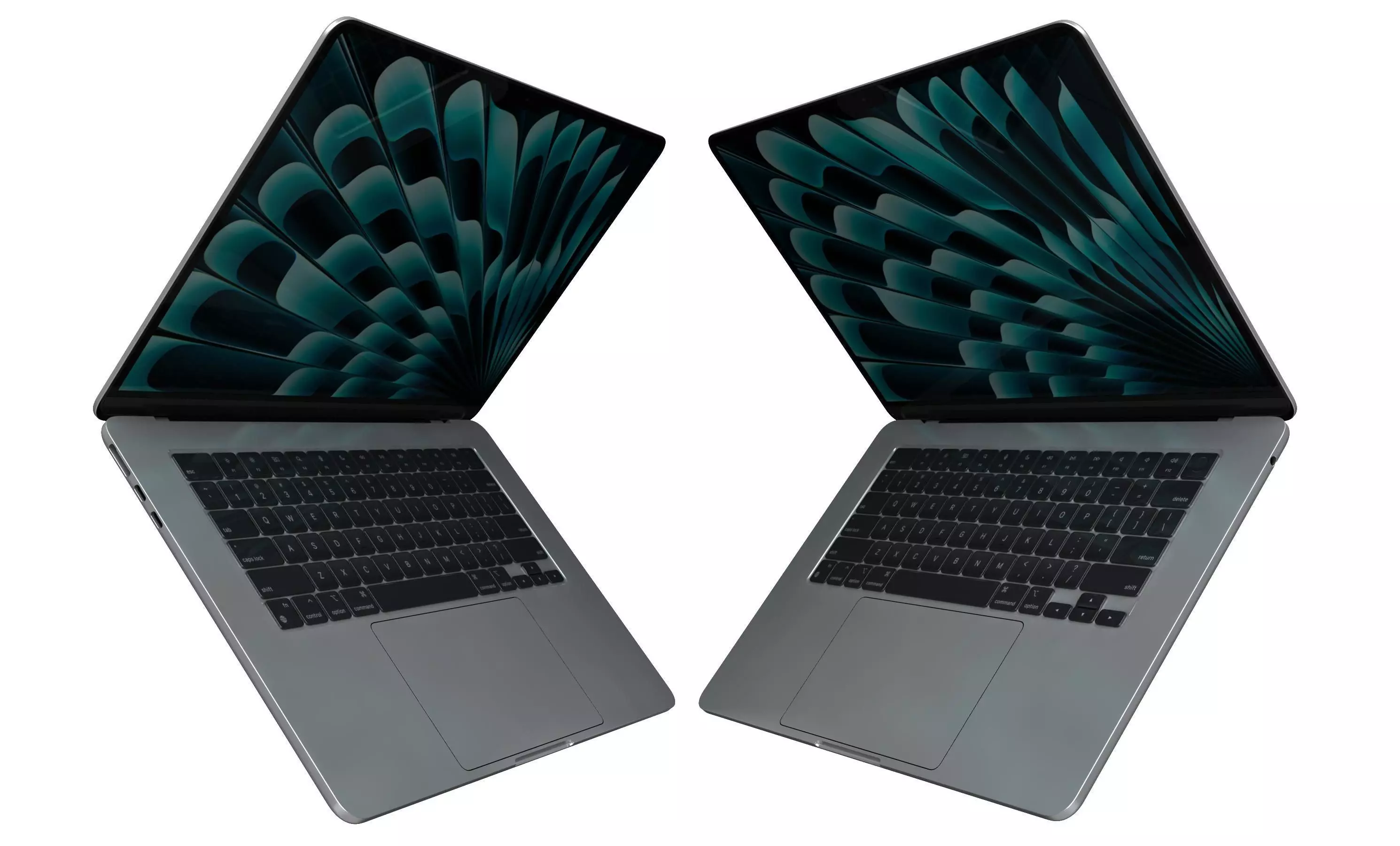 Apple MacBook Air 15 2024 White 3D model_23