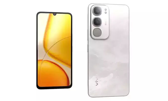Vivo Y50 Platinum 3D model