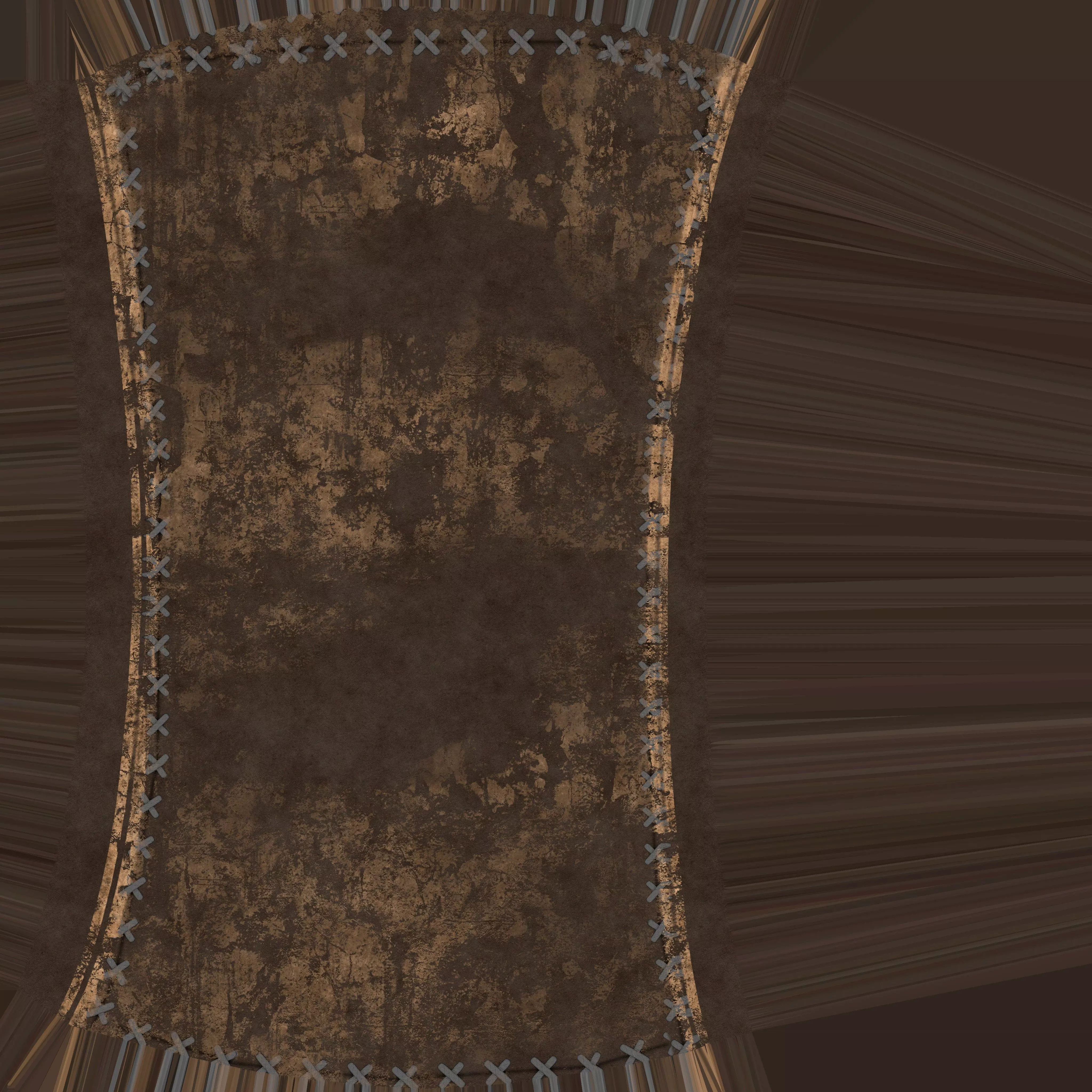 High-Quality Orc Female Warrior 3D model_37