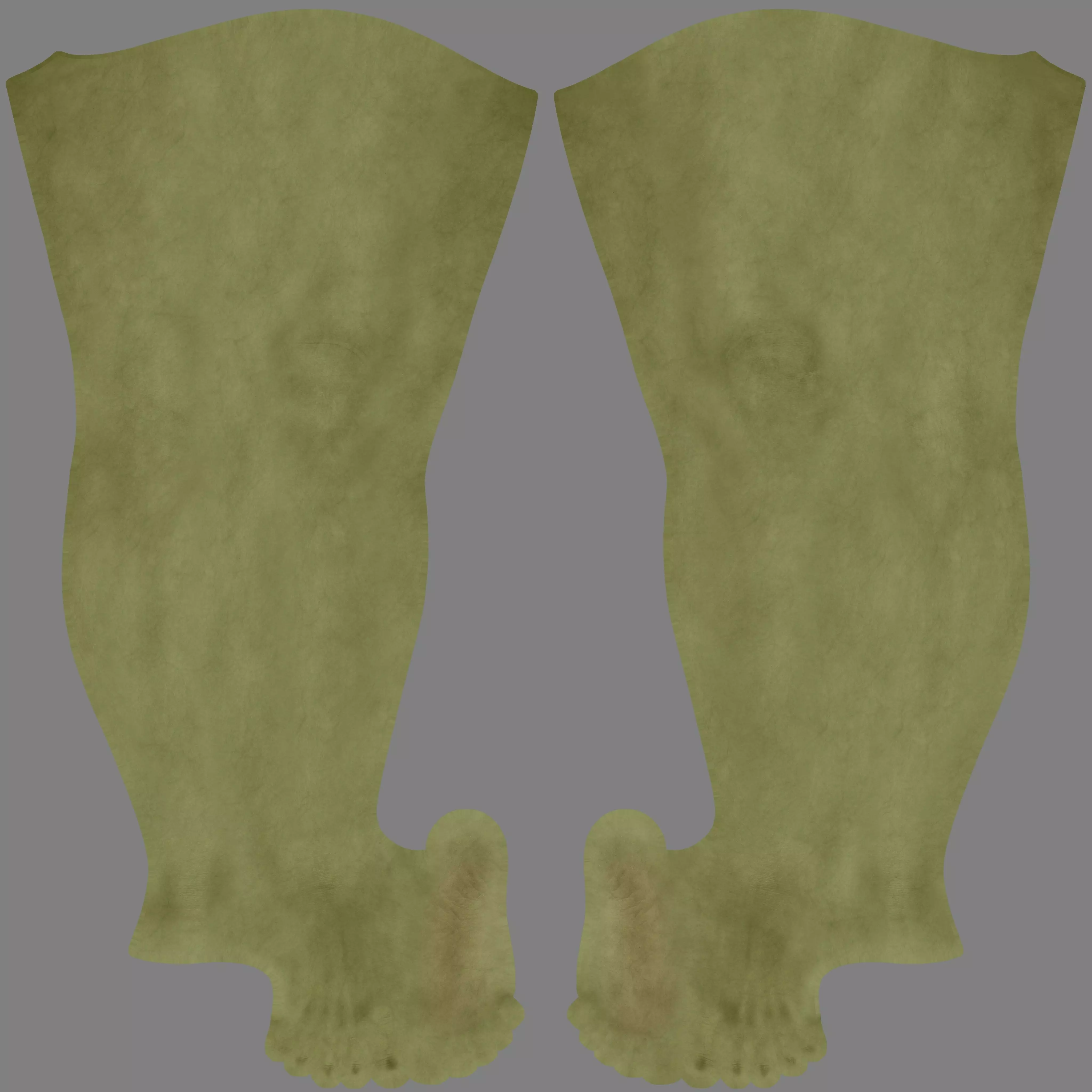 High-Quality Orc Female Warrior 3D model_33