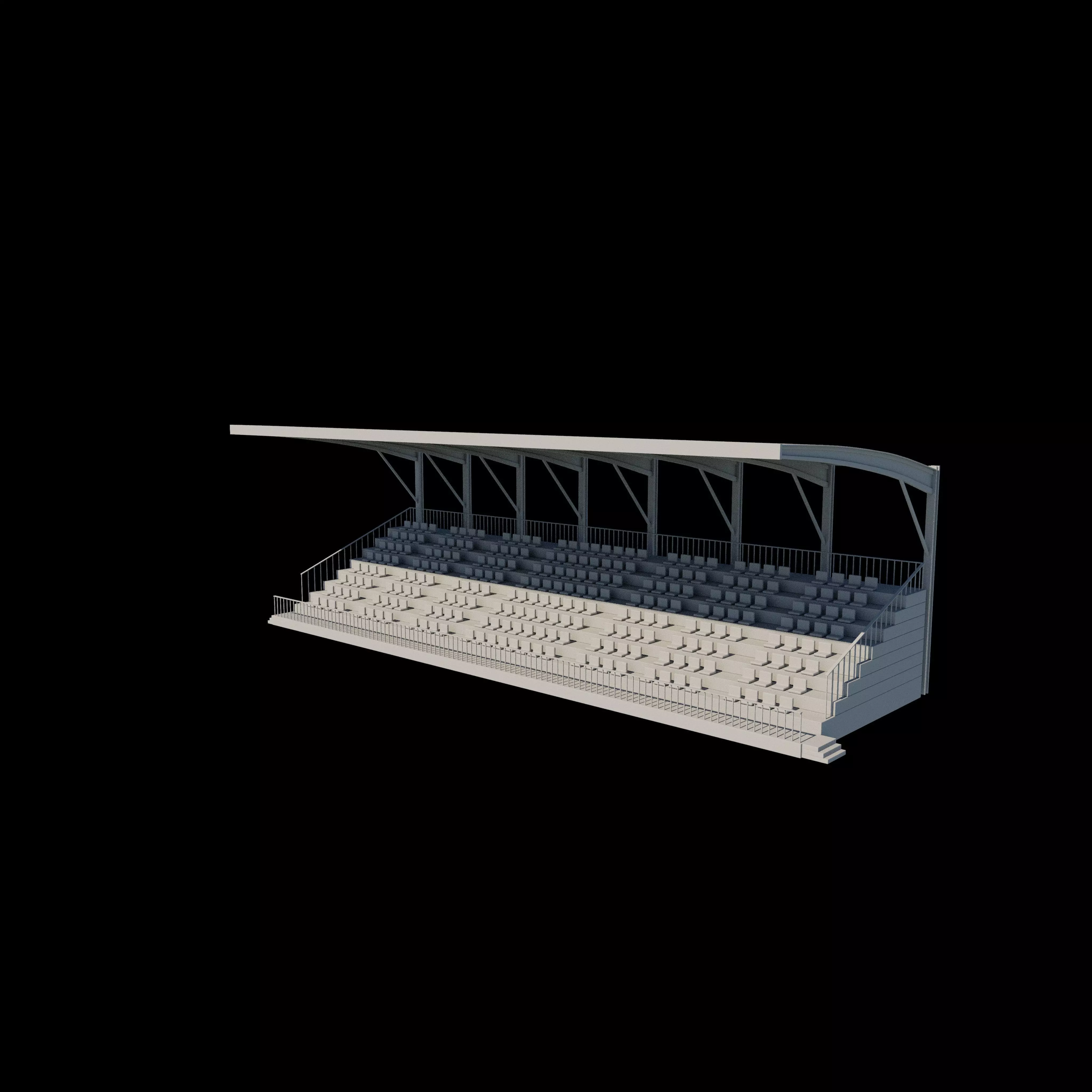 Grandstand 3D model_14
