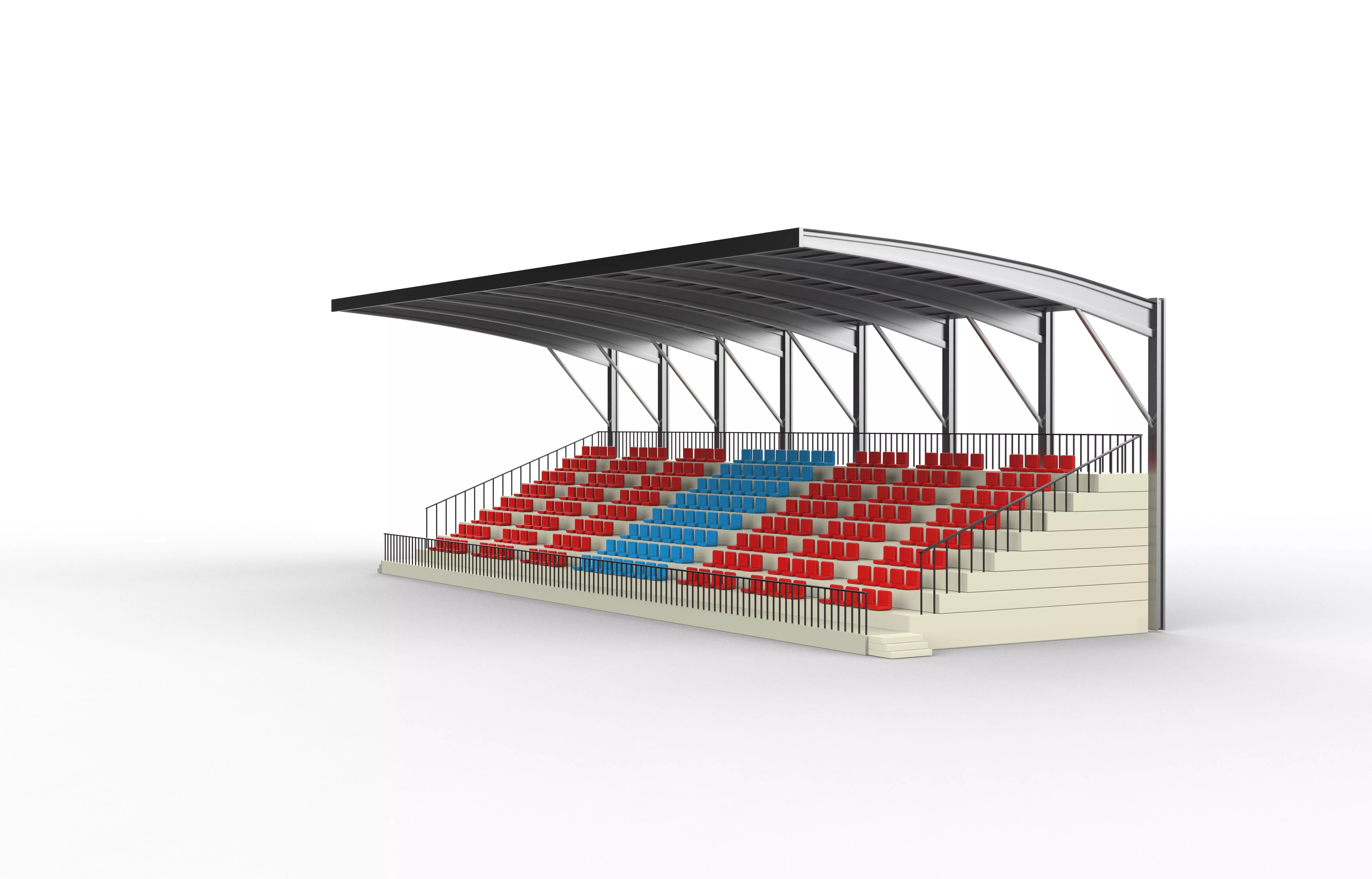 Grandstand 3D model_3