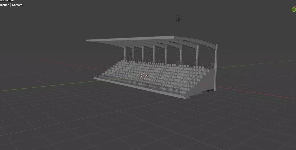 Grandstand 3D model_16