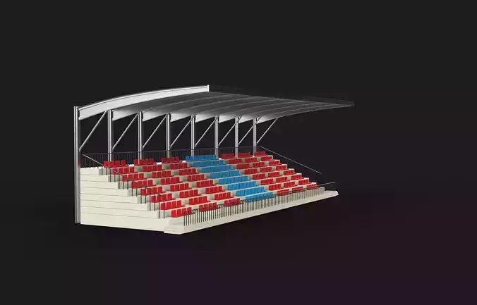 Grandstand 3D model