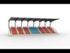 Grandstand 3D model_1