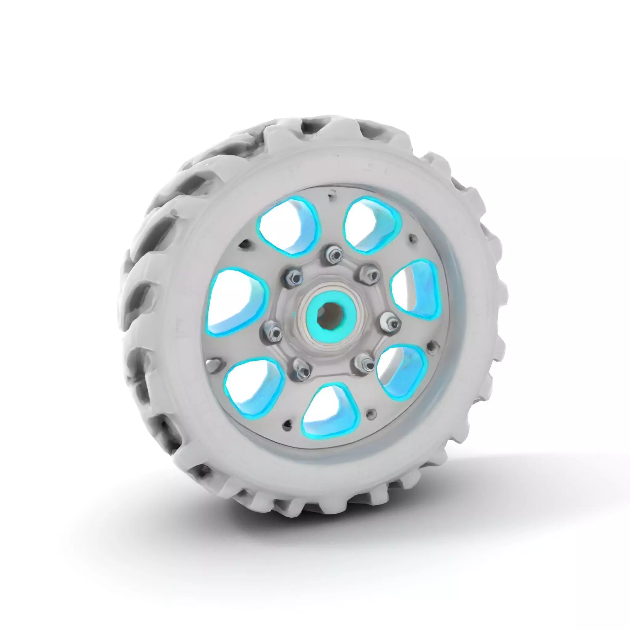 Heavy Duty OffRoad Wheel Model Pack Low-poly 3D model_14