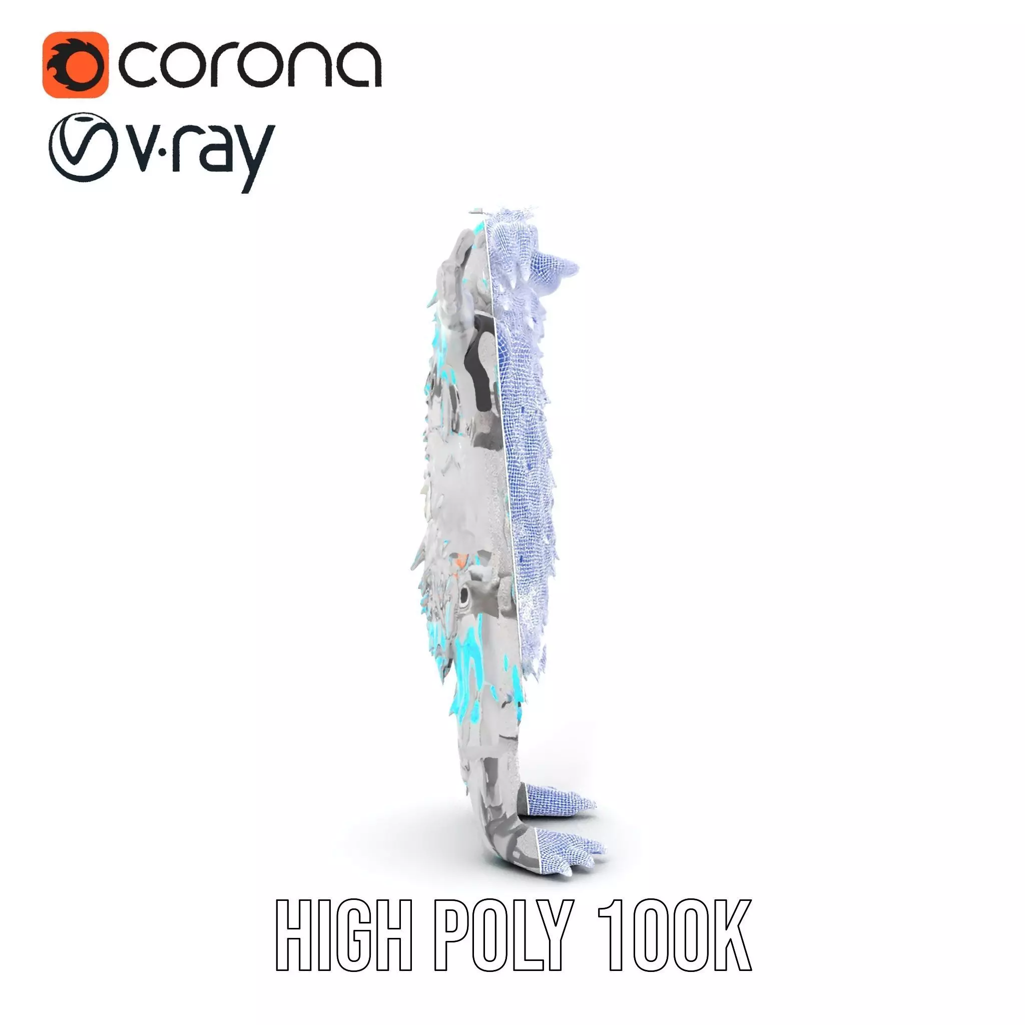 Heavy Duty OffRoad Wheel Model Pack Low-poly 3D model_29