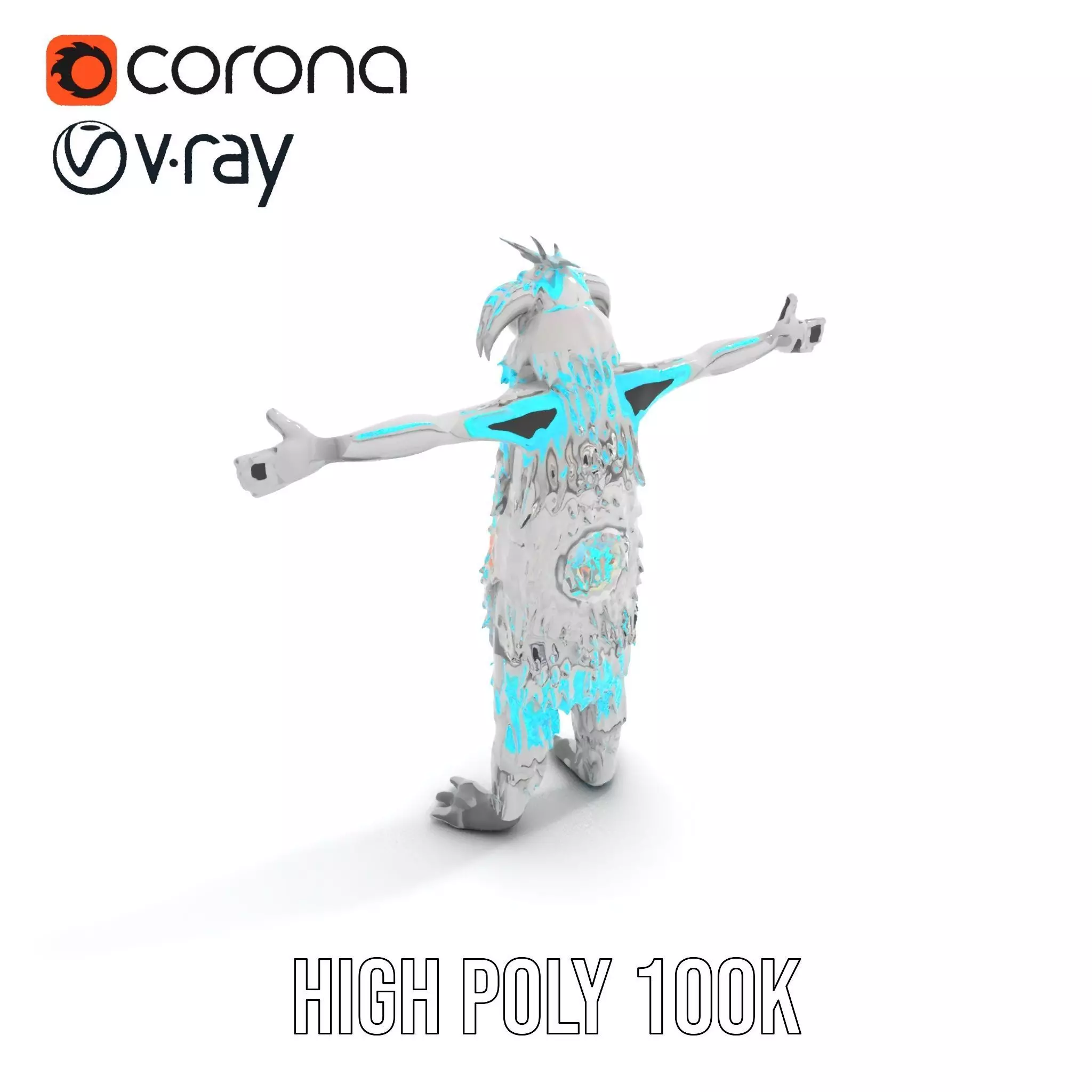 Heavy Duty OffRoad Wheel Model Pack Low-poly 3D model_19