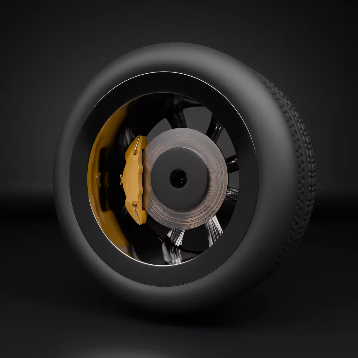 Wheel 3D model_5