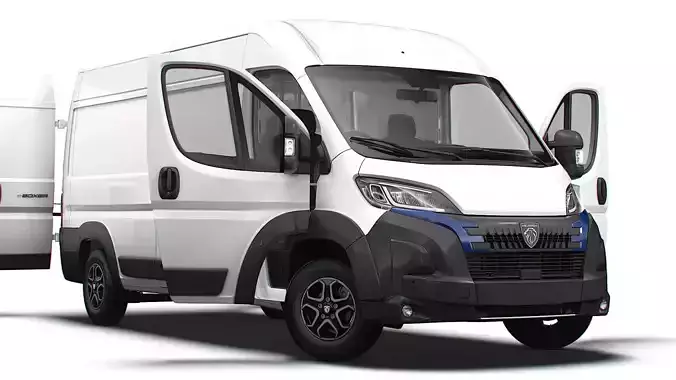 Peugeot Boxer Van L3H2 HQ Int 2026 UKspec 3D model