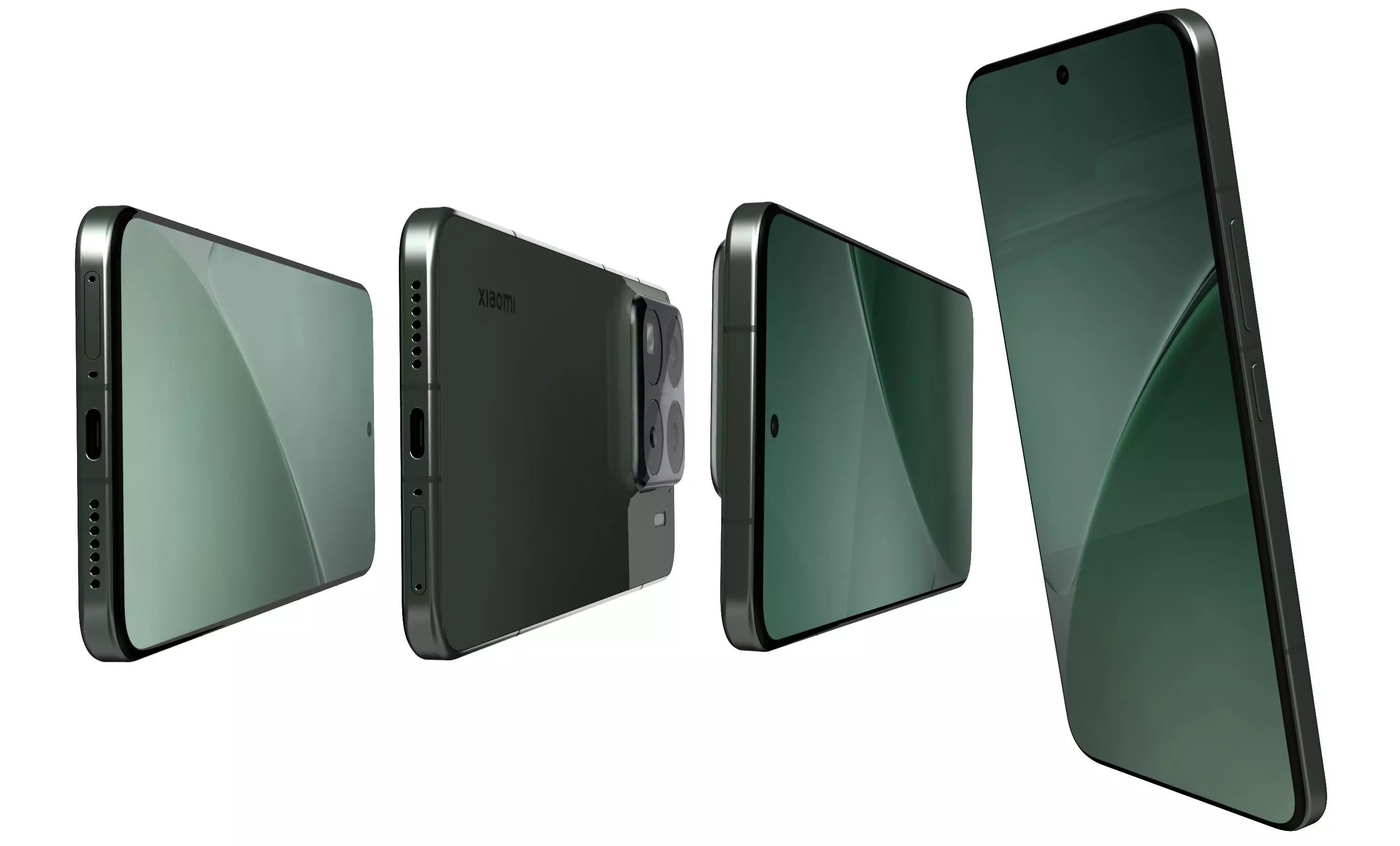 Xiaomi 15 Pro Green 3D model_6