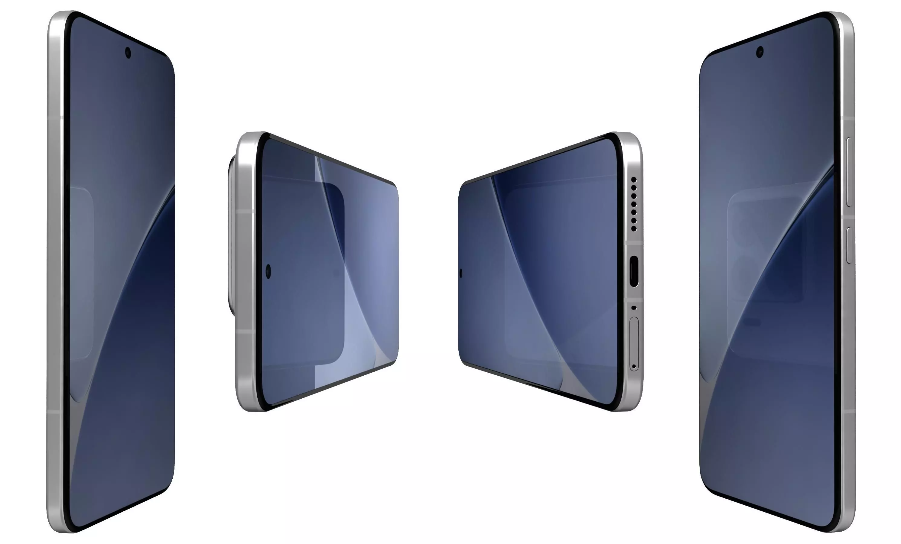 Xiaomi 15 Pro White 3D model_1