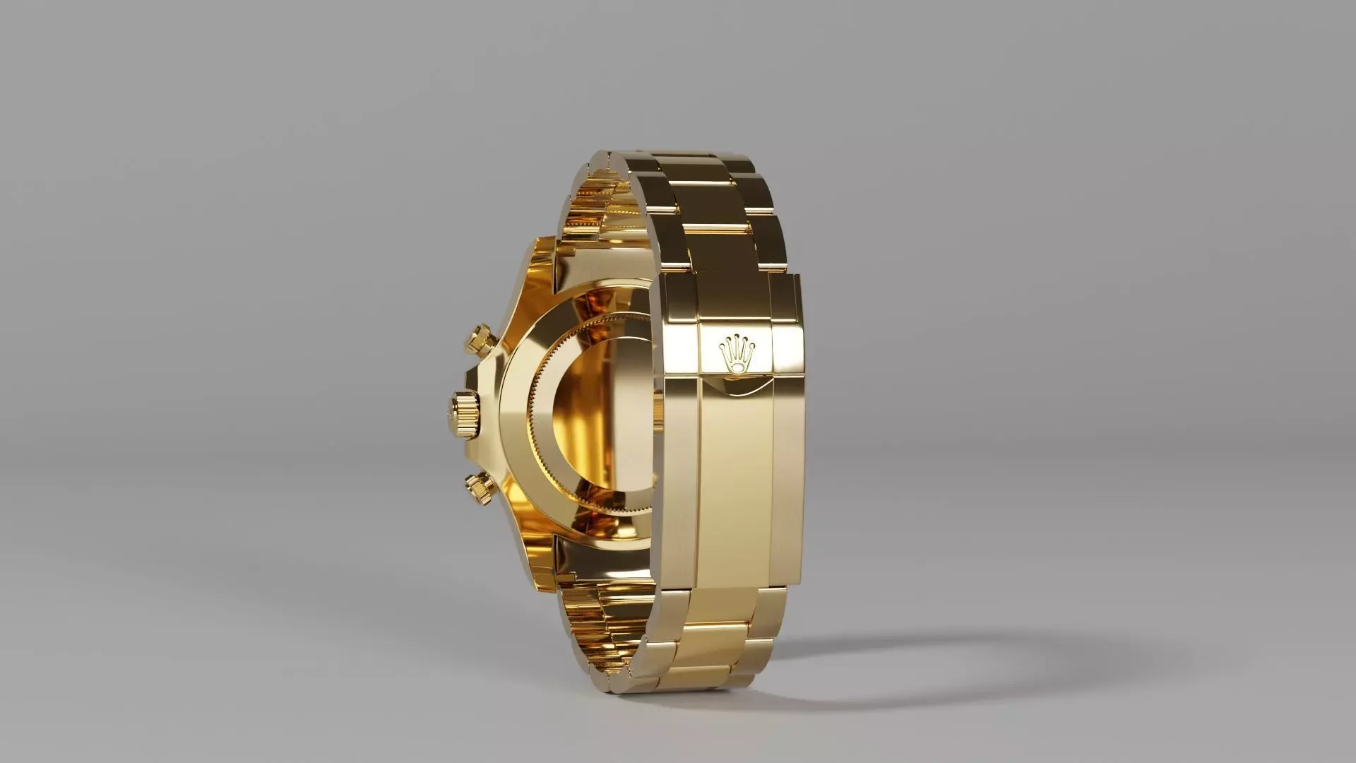 Rolex Daytona Luxury Watch Collection Low-poly 3D model_8