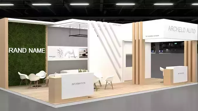 3d booth exhibition