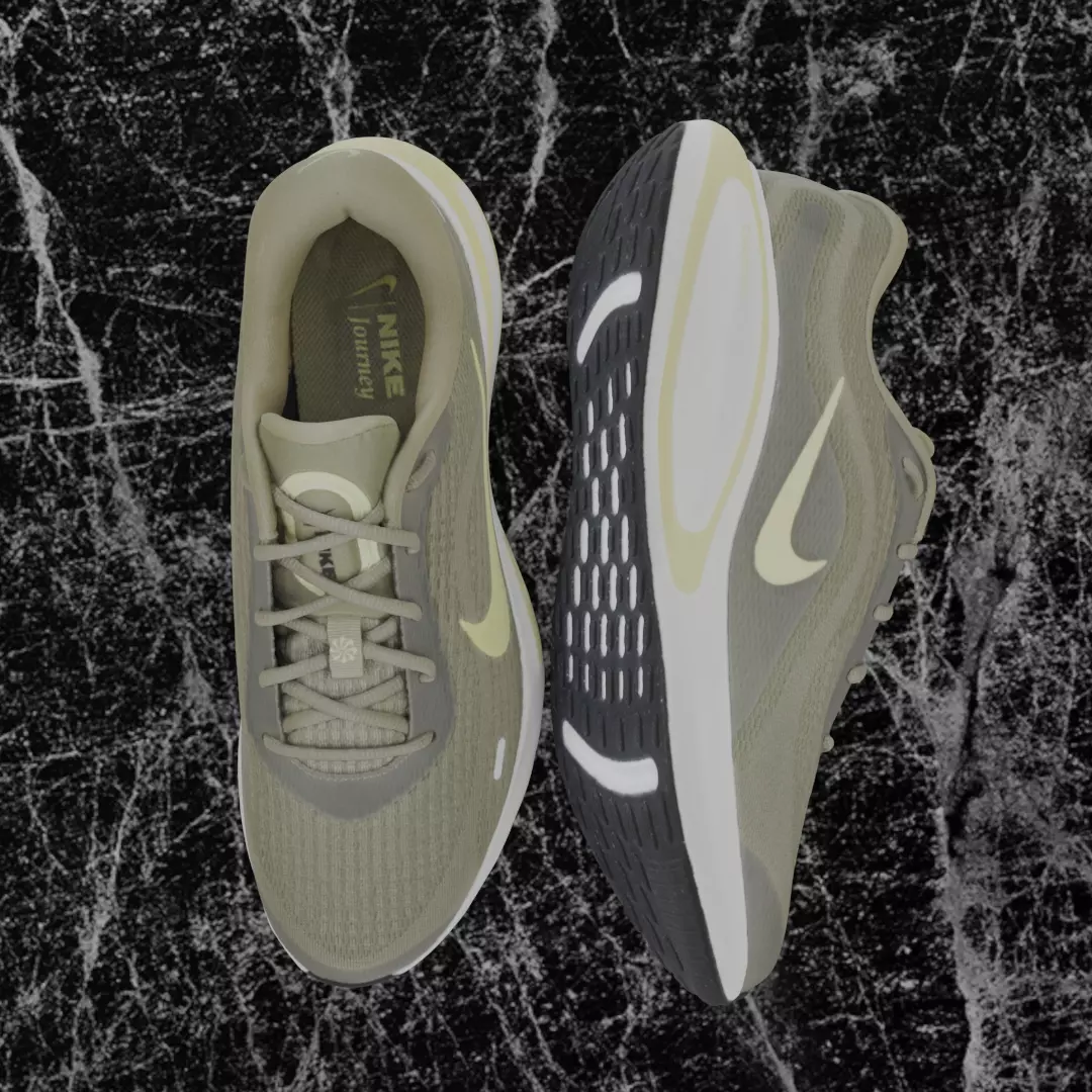 NIKE JOURNEY RUN 3D SHOES Low-poly 3D model_2