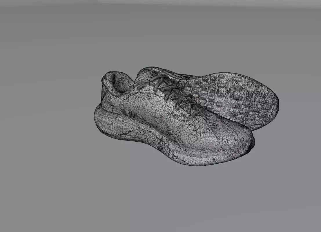 NIKE JOURNEY RUN 3D SHOES Low-poly 3D model_13