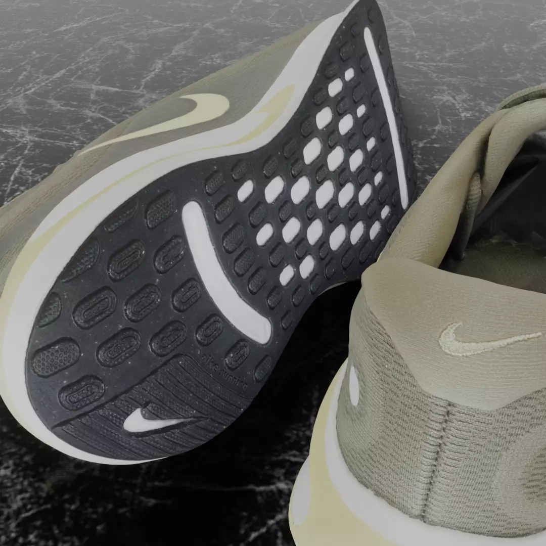 NIKE JOURNEY RUN 3D SHOES Low-poly 3D model_9