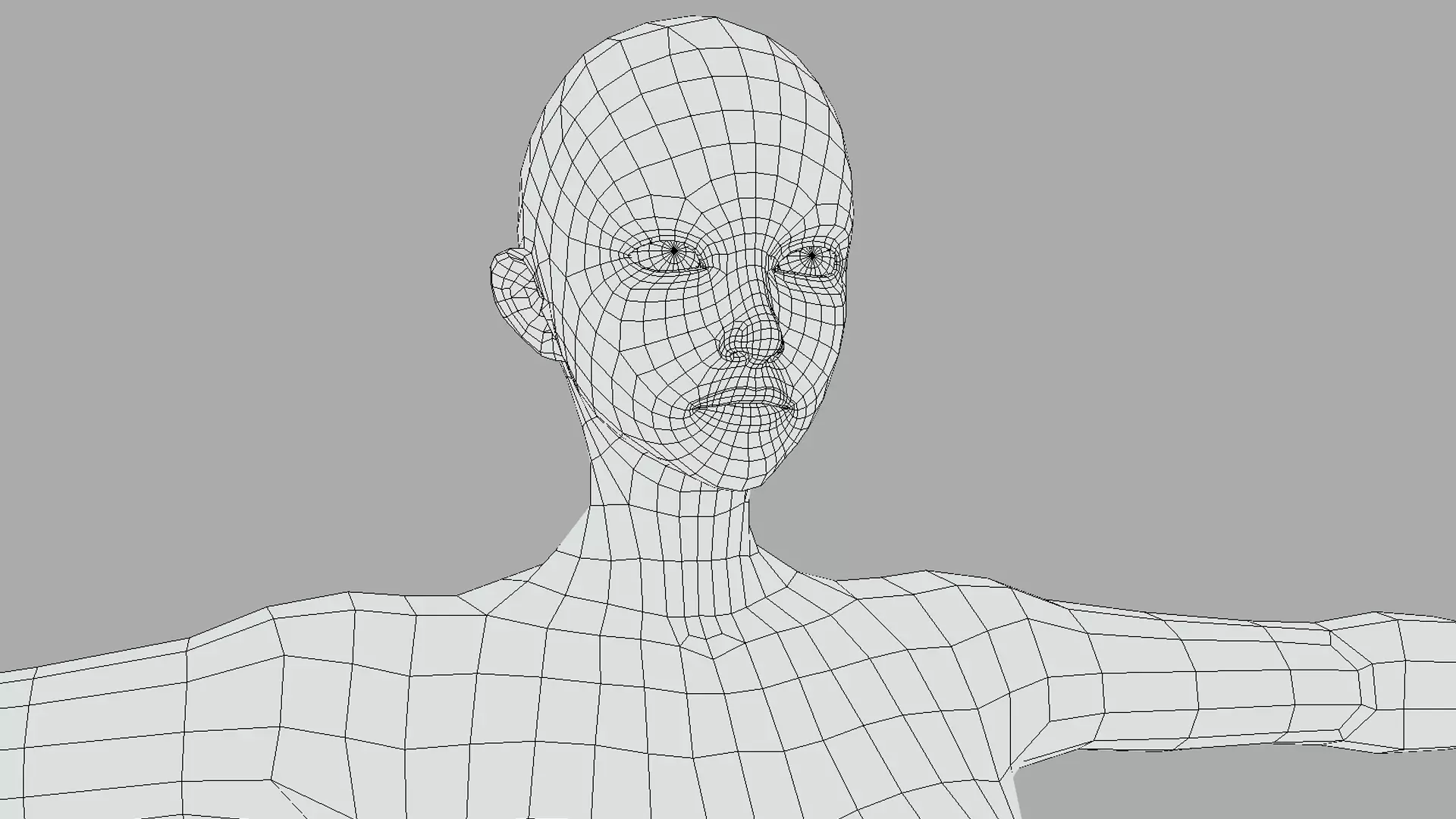 Base Mesh Pack - Stylized Female Low-poly 3D model_7