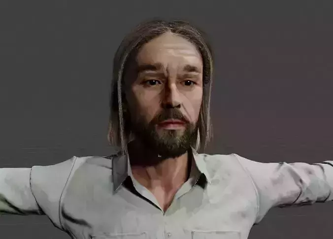 Casual Male Rigged 3d Character