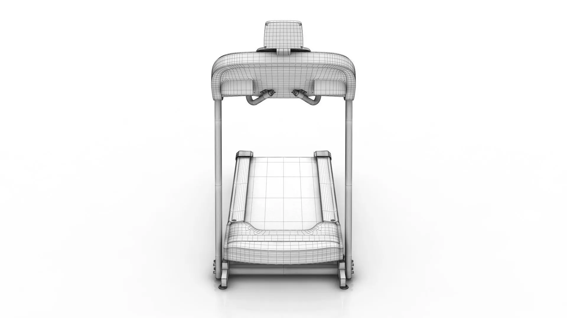 Horizon Fitness Treadmill 3D model_14