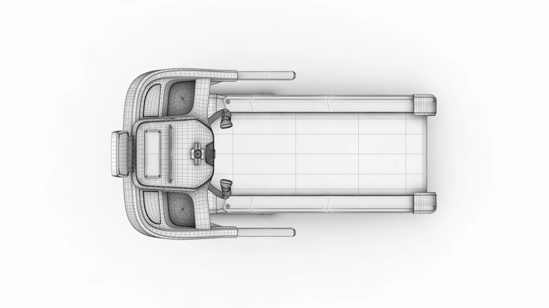 Horizon Fitness Treadmill 3D model_15