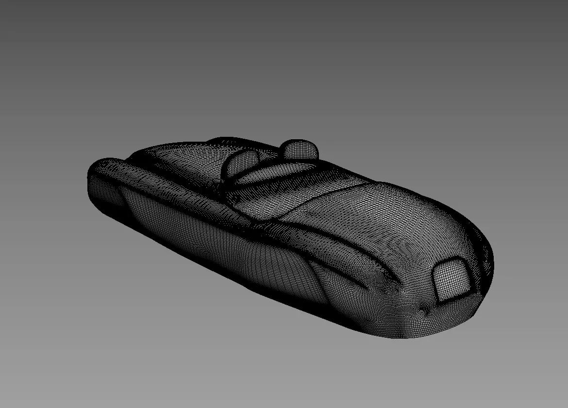 The silhouette of the car 1948 Ferrari 166 MM Barchetta 3D print model_4