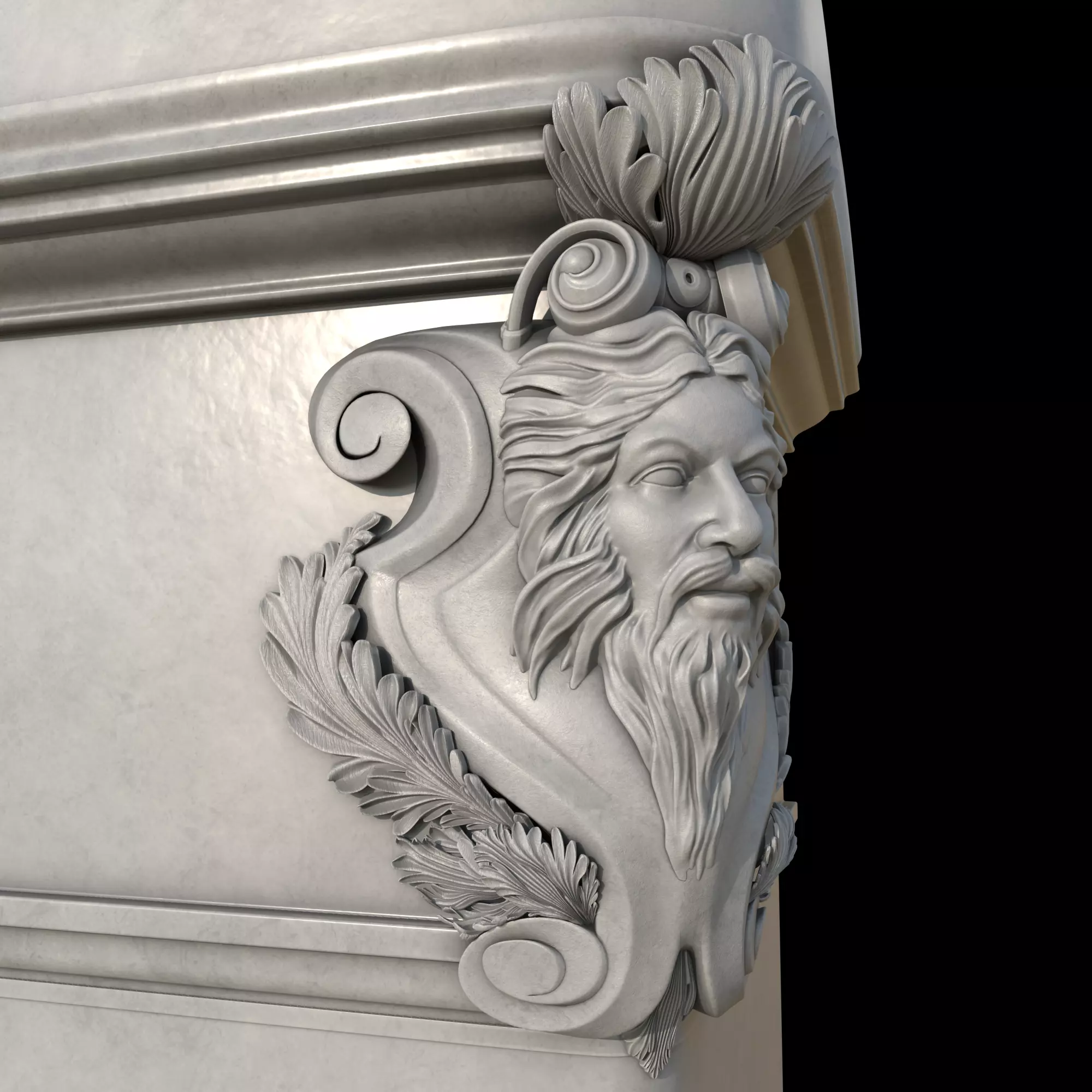 king console 3D model_2