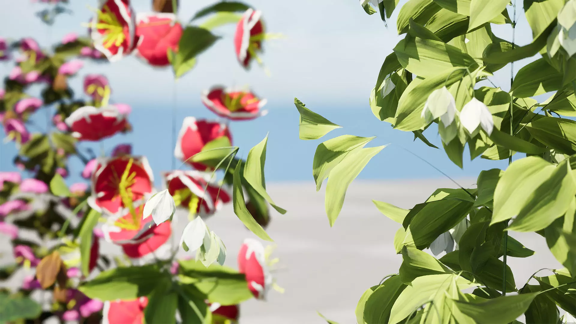 British Hellebores 3D Plant Collection Low-poly 3D model_5