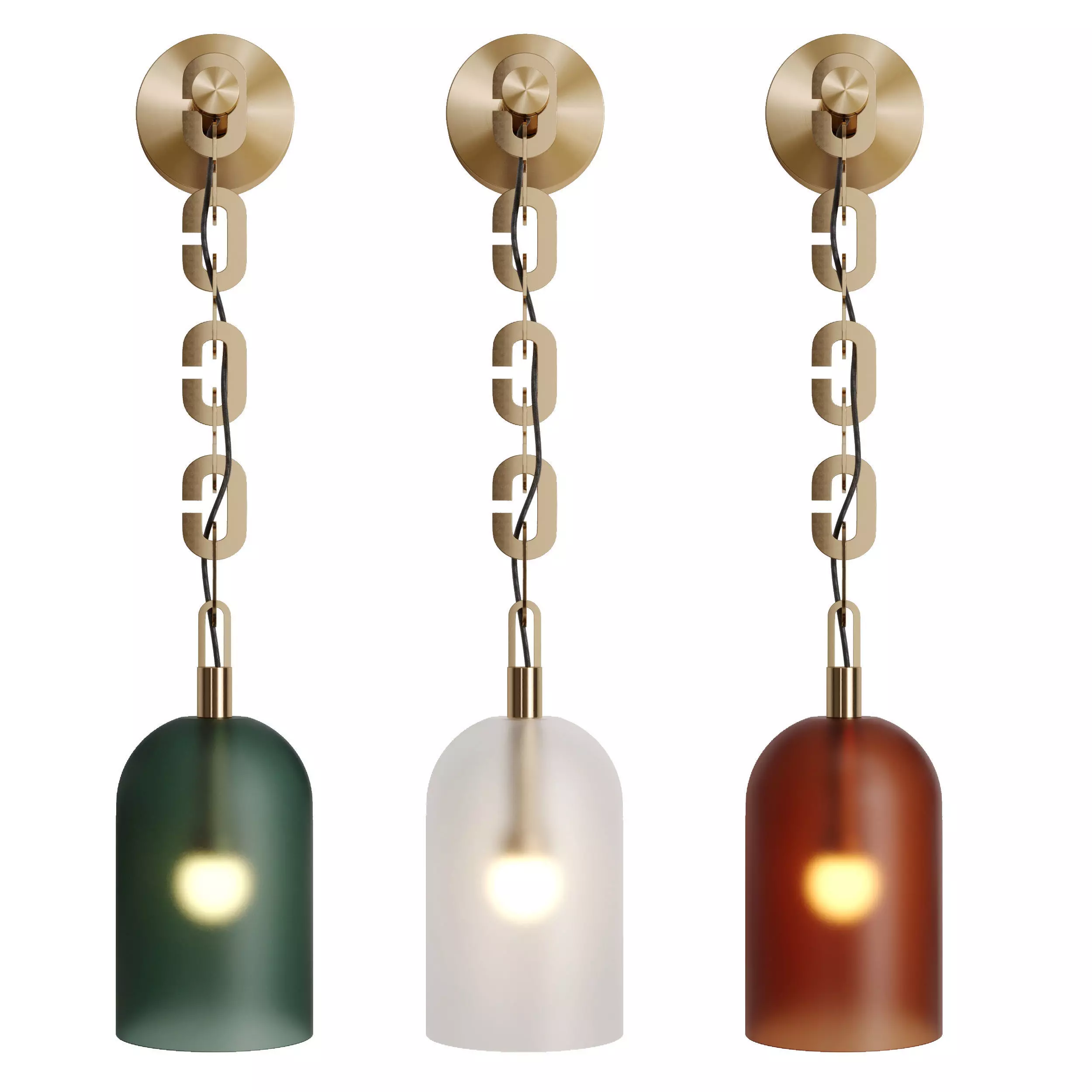 SKLO DOME SCONCE Low-poly 3D model_2