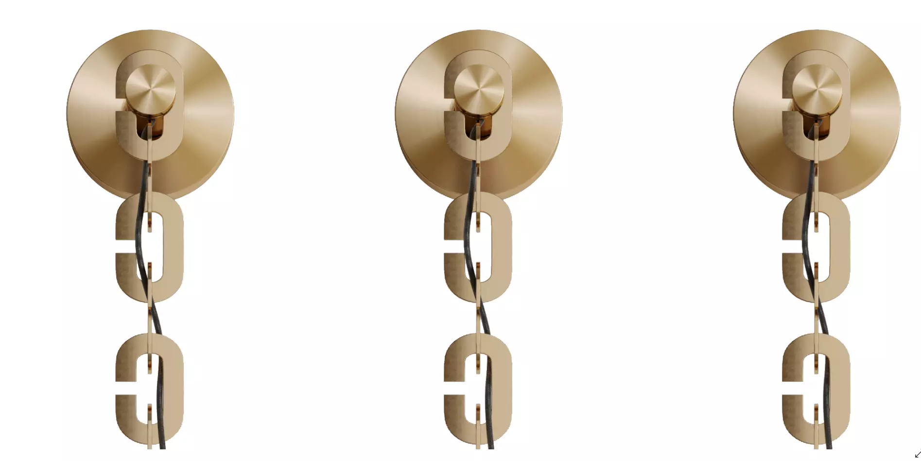 SKLO DOME SCONCE Low-poly 3D model_7