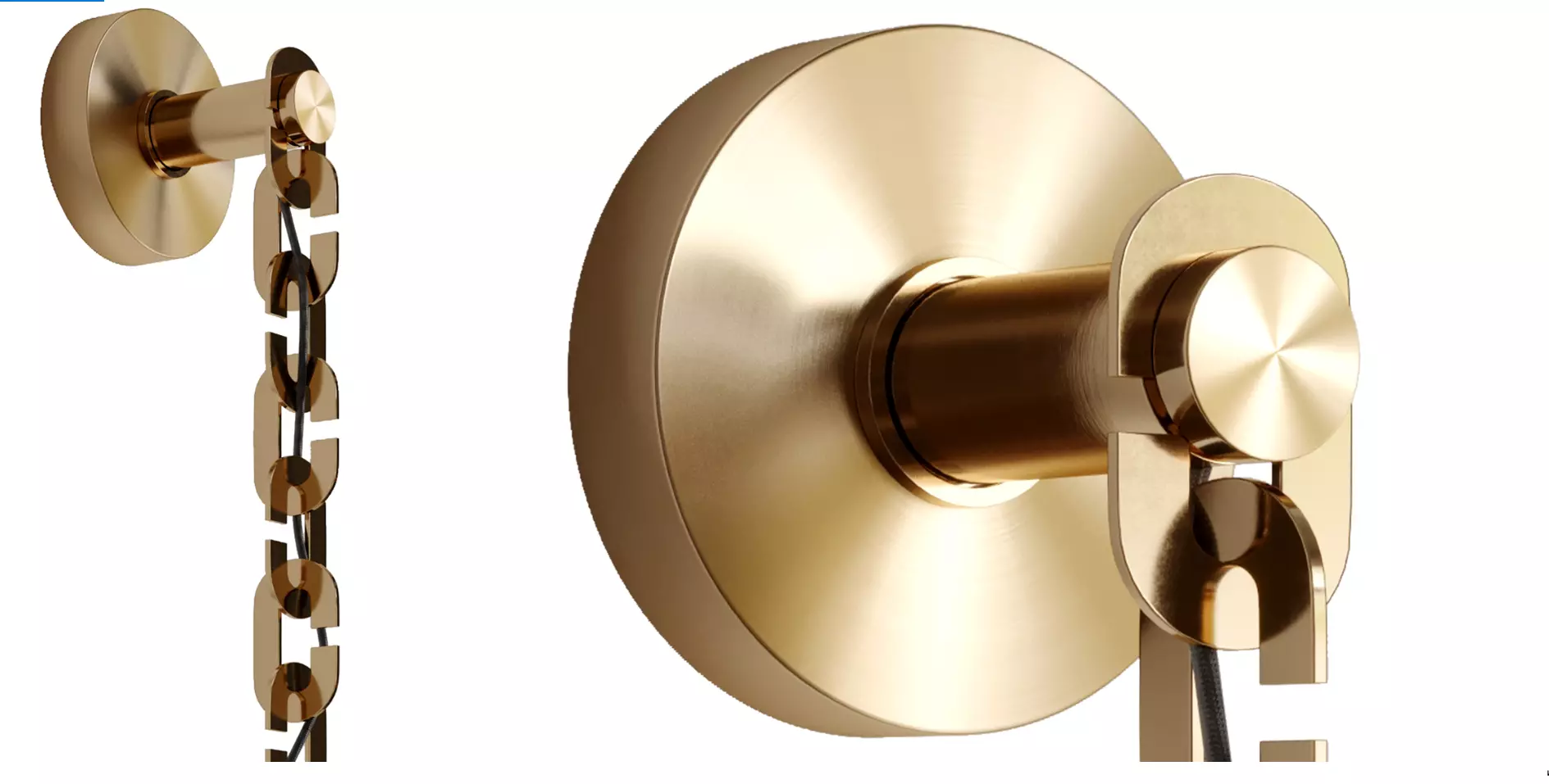 SKLO DOME SCONCE Low-poly 3D model_4