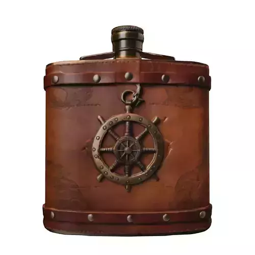 Vintage Nautical Flask